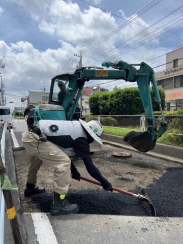 春日部市　建築会社　土木作業