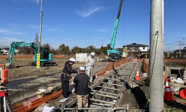 ボックスカルバート　春日部市　越谷市　建築会社　土木作業